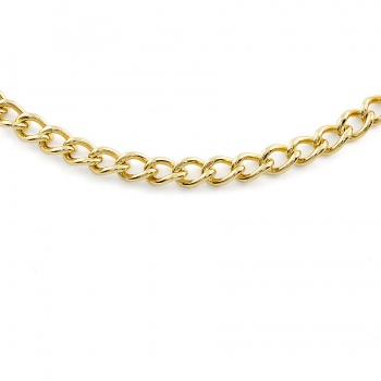9ct gold 32.7g 28 inch curb Chain